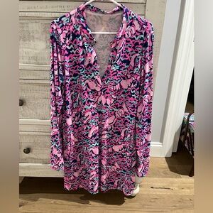 Lilly Pulitzer Rylie Cover-Up- size Large.